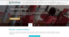 Desktop Screenshot of excomer.com.br